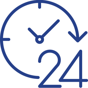 24x7 services icons