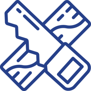carpenting services icons